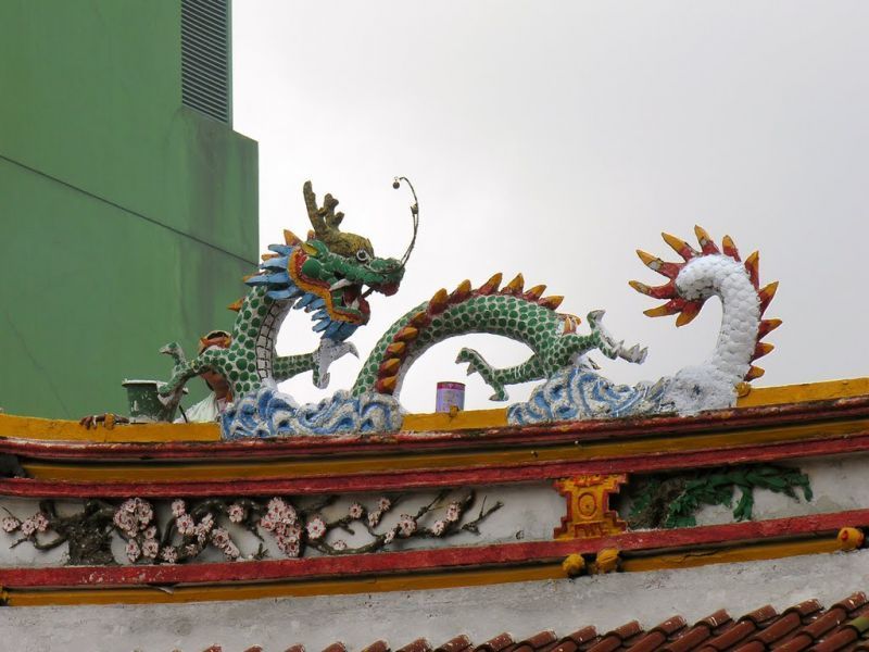 Ornamen detail klenteng