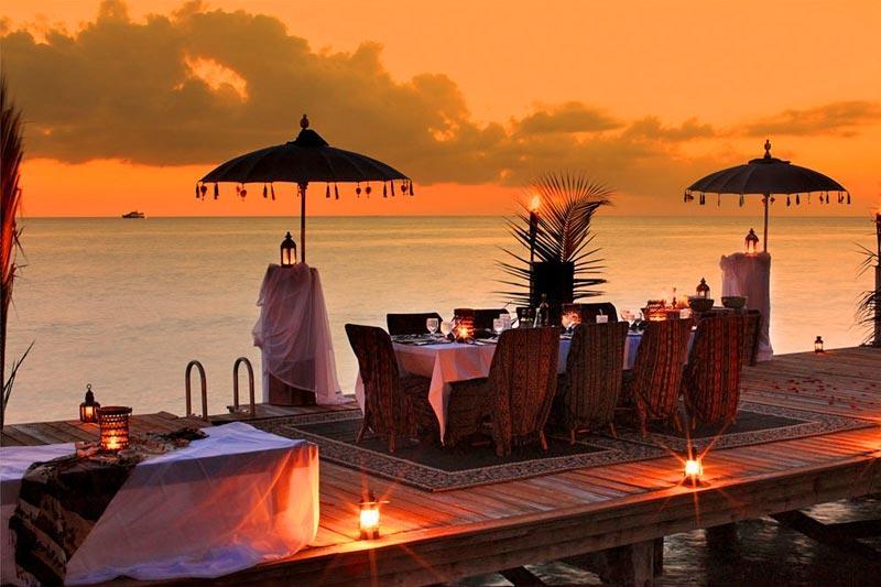 Senja di Musha Cay