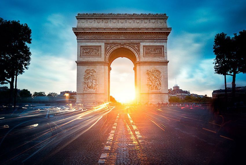 The Arc de Thriomphe