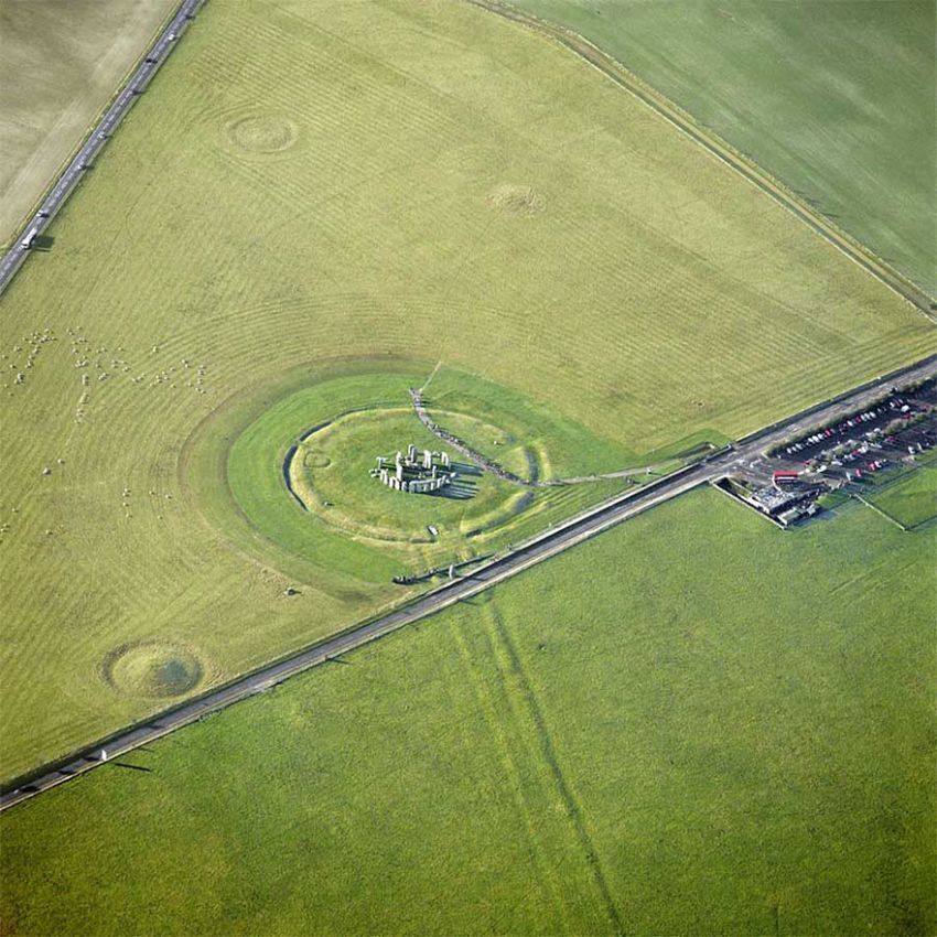 Stonehenge dari udara