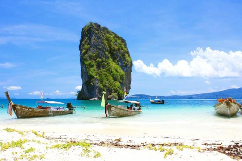 krabi punya laut dan pantai yang luar biasa