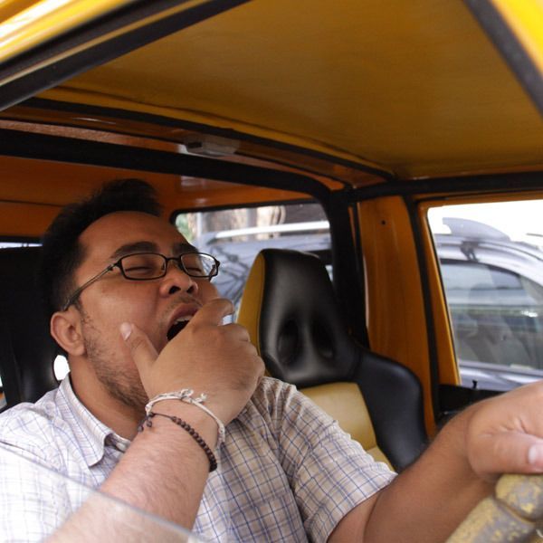 Kalo udah mulai ngantuk segera istirahat