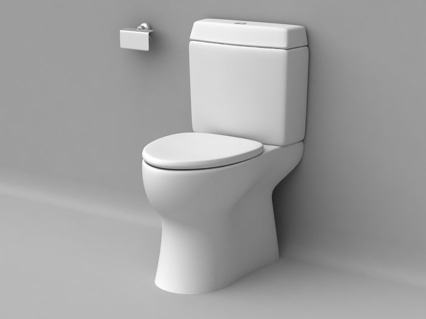 Toilet bersih tanpa kebocoran