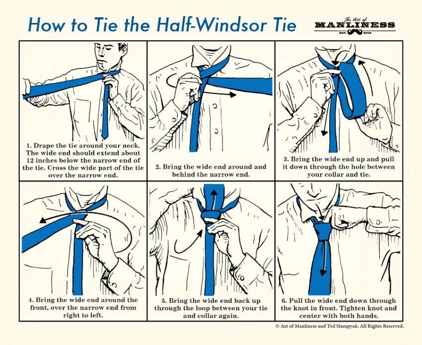 Teknik Half Windsor