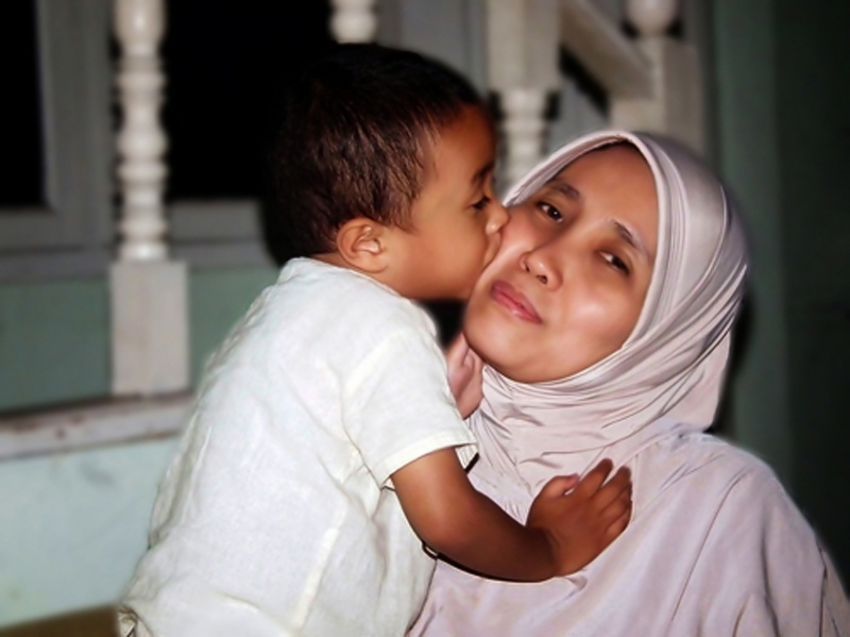 Aku sedang belajar menerima Mama