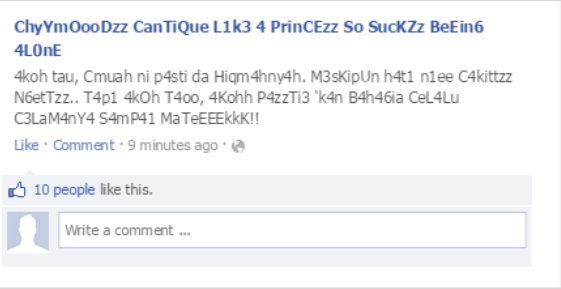 Status alay