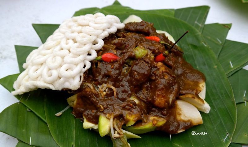 Rujak cingur pedas