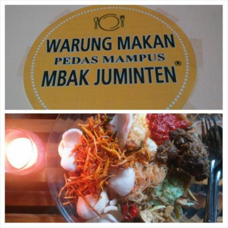 warung makan pedas mampus mbak Juminten