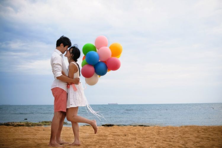 jarak tak ada artinya jika cinta yang bicara