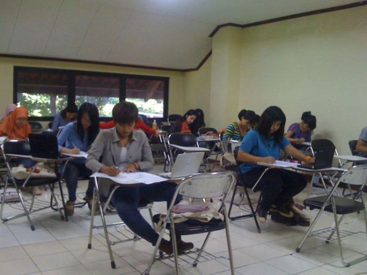 Suasana Ujian di Kampus (dok. pribadi)