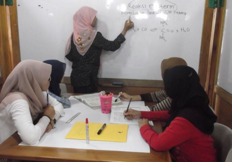 Nyaman belajar denganmu