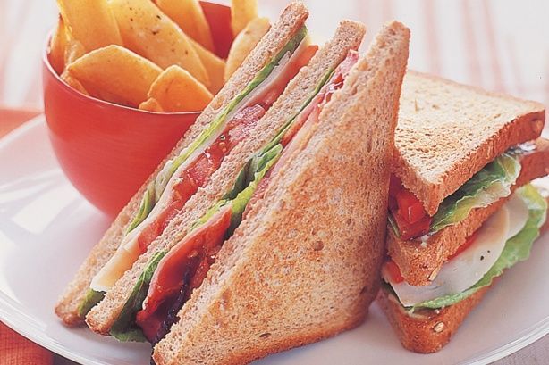 Sandwich sayur roti tawar