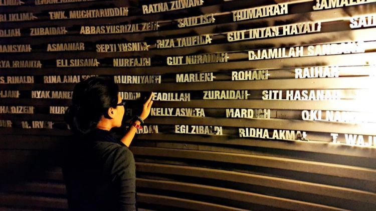 Salah satu sudut Museum Tsunami Aceh