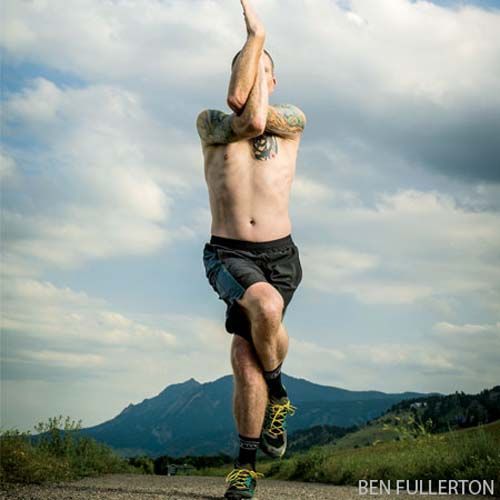 Garudasana/Eagle pose