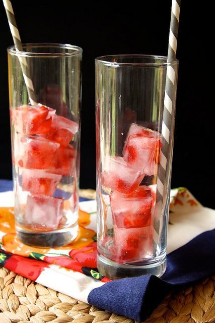 Resep bikin ice cube strawberry