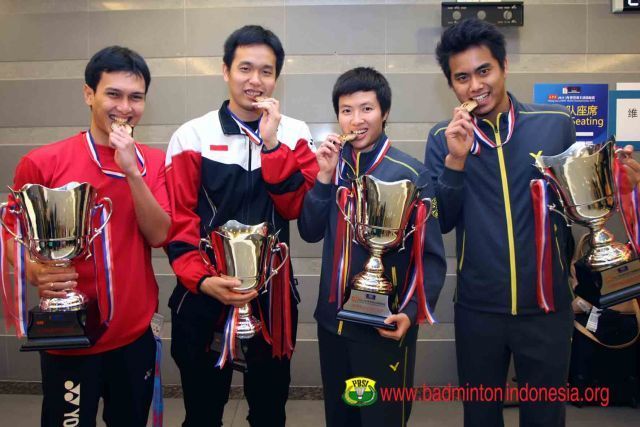 Juara Dunia 2013, Mohammad Ahsan/Hendra Setiawan & Tontowi Ahmad/Lilyana Natsir