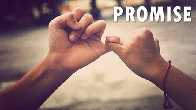 I promise