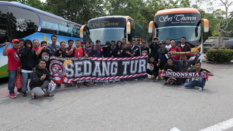 Awayday pendukung timnas