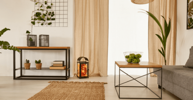 Ruangan Dominasi Earthy Tone