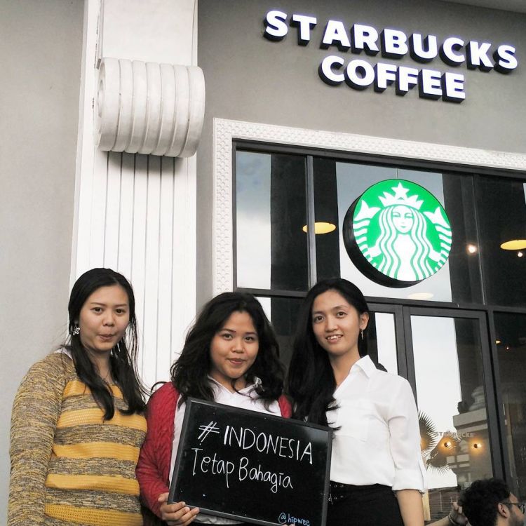 "Kami tidak takut. Untuk semuanya, stay strong."