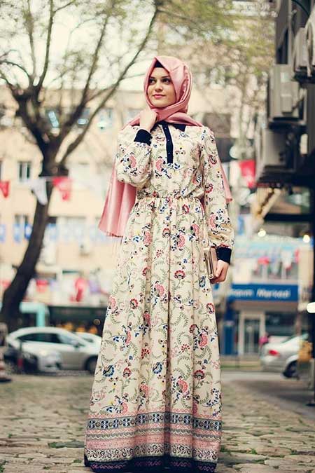 Vintage Turkish Hijab