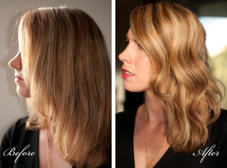 Soft retro curls