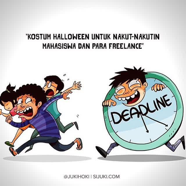 Deadline.. Musuh mahasiswa seni.