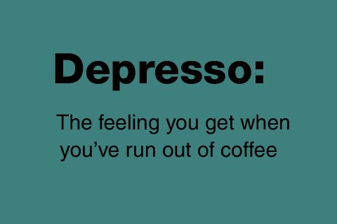 Depresi karena nggak ngopi