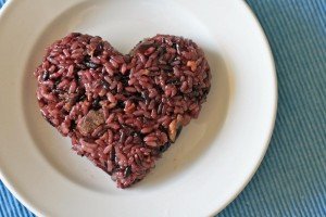 Nasi Merah dan Tumis Sayur