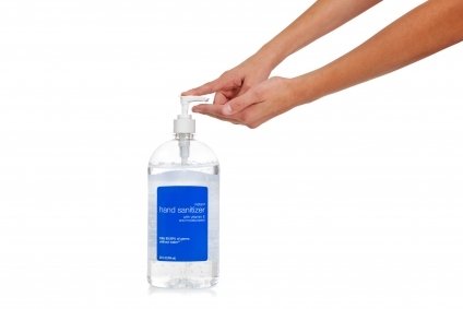 Jangan minum hand sanitizer yah, eh alkohol yah!