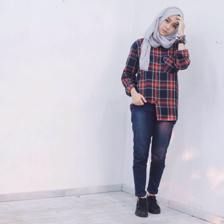 Gaya andalan yang bikin nyaman..