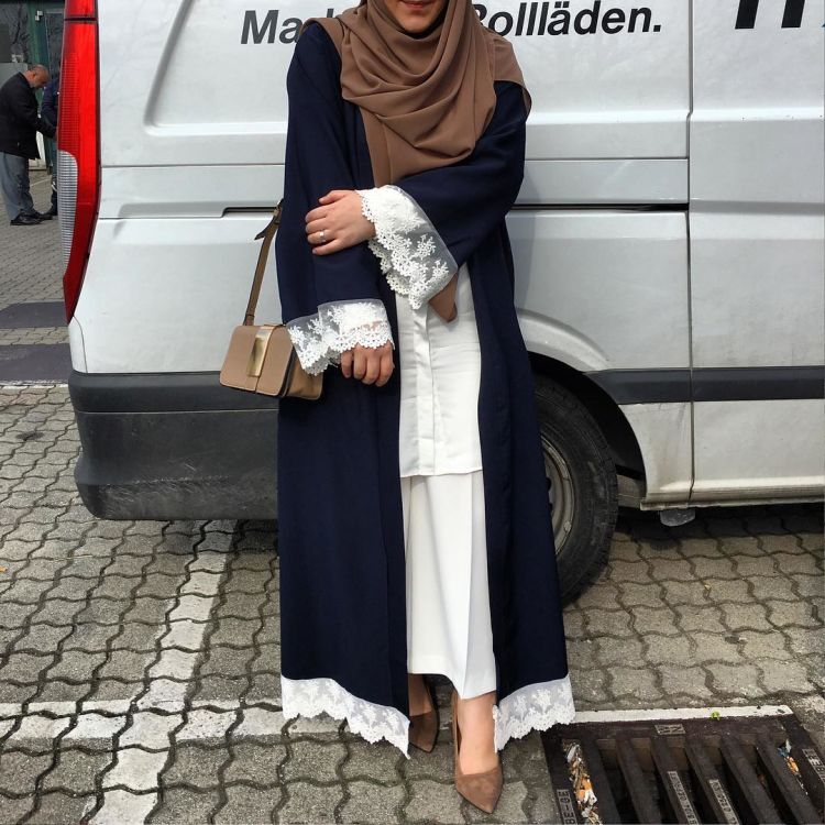 11 Penampilan Menawan dengan Khimar. Jilbab yang Pas 