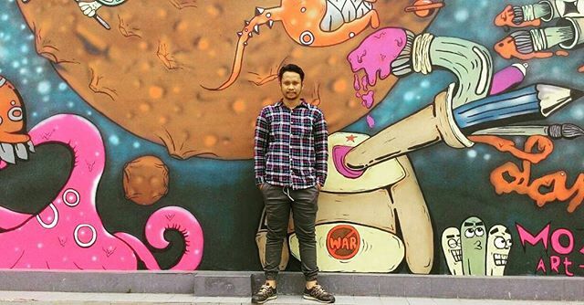 Grafiti yang menarik buat kamu foto-foto dan diupload ke Instagram