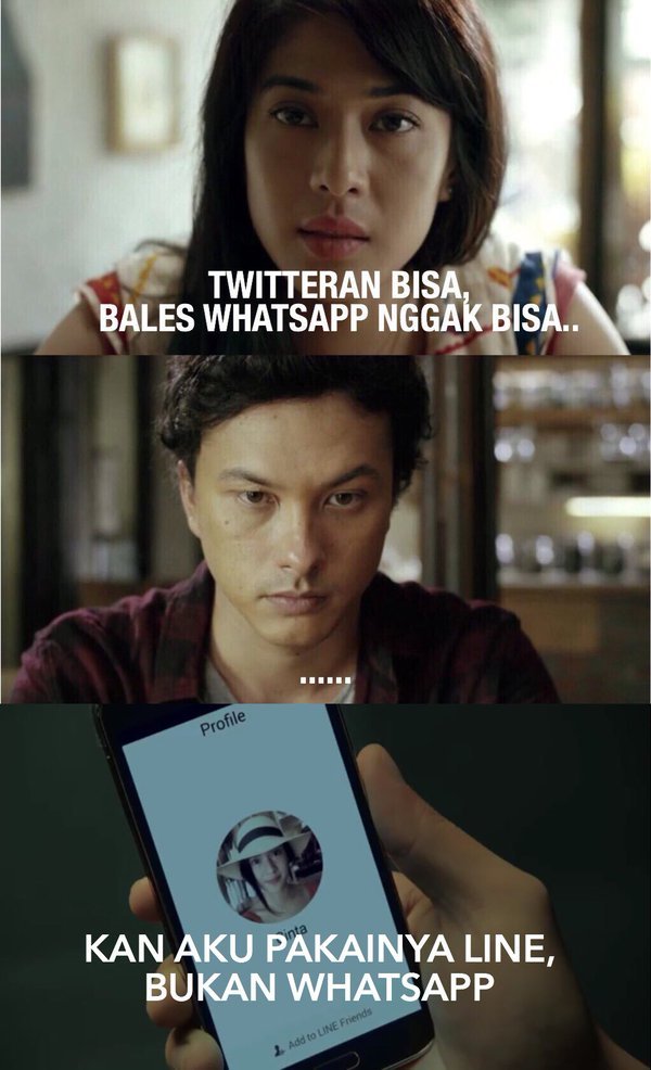 mungkin Cinta lelahkarena terlalu banyak aplikasi chatting