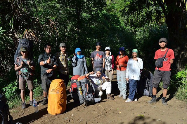 Masih bersama di Pos Mata Air I