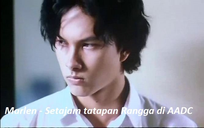 Marlen - burung elang - tatapan mata burung elang tajam kayak Rangga di AADC