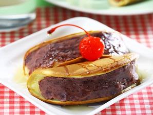 pancake kacang merah