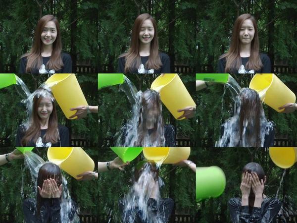 YoonA ALS Ice Bucket Challenge