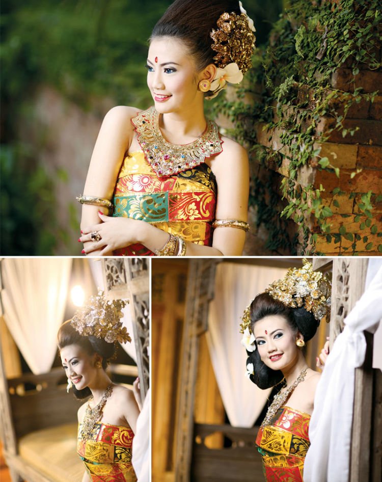Giwang bali yang mewah