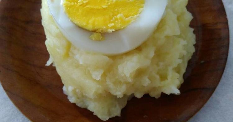 kentang dan telur, nyum!