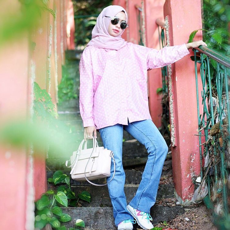 pakai celana jeans, tapi anti ketat @joyagh