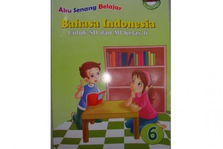 Penampakan buku bahasa Indonesia yang berkonten porno.