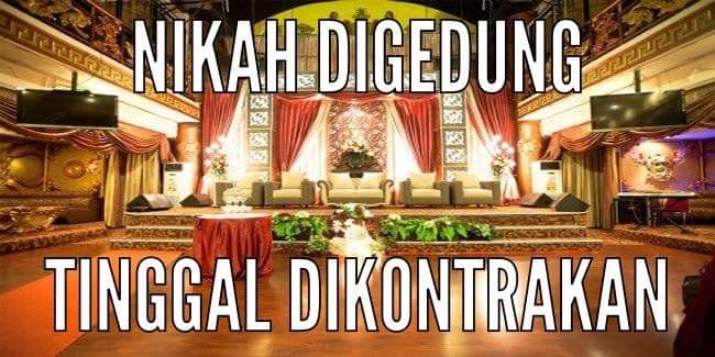 jadi, mending DP rumah apa pesta mewah dulu?