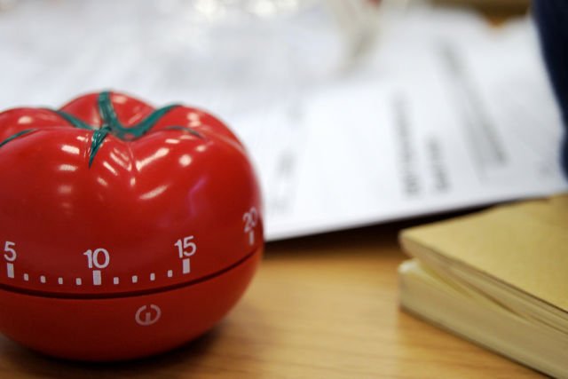 Alarm khas Teknik Pomodoro