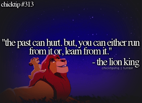 Seperti punch line dari film The Lion King berikut ini...