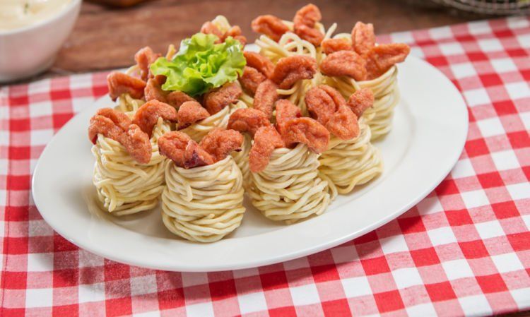 sosis lilit mie