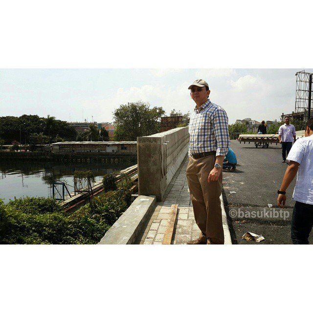 baju kotak-kotak khas Jokowi-Ahok