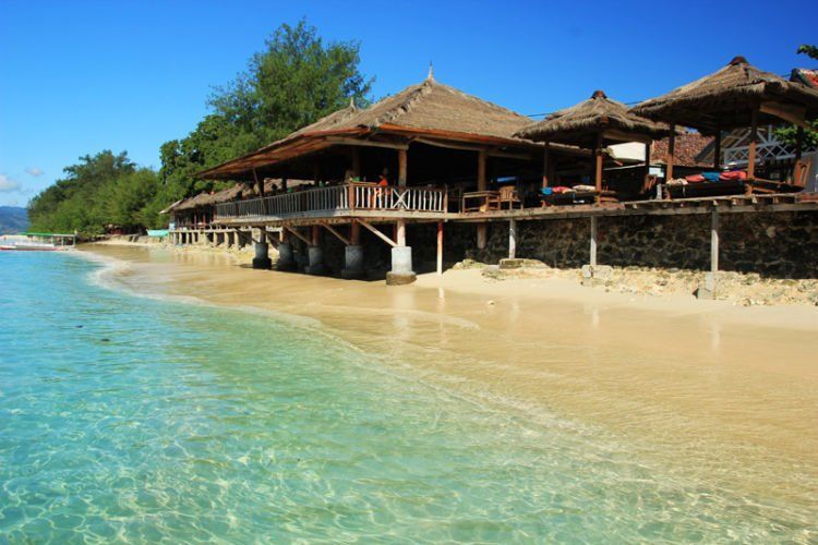 ini Gili Meno. semoga tetap bersih dan jernih, ya