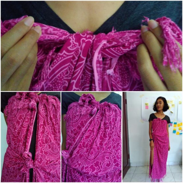 Malu Pakai Bikini di Pantai? Simak 13 Tutorial Kain Pantai Ini Supaya