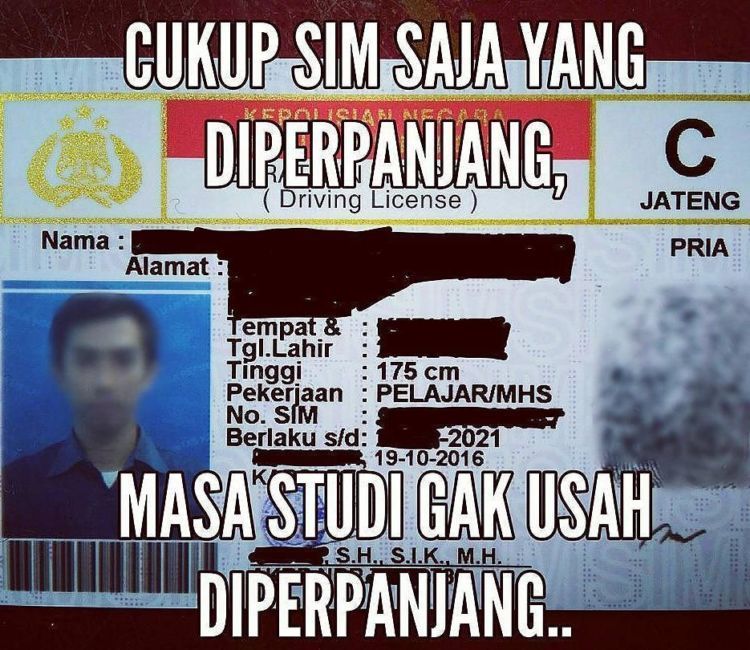 cukup deh kuliahnya, jangan diperpanjang lagi